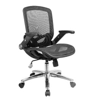 YULUKIA 200001 Ergonomic, Height-adjustable office chair with breathable mesh seat and back