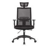 Yulukia 200038 Ergonomic Office chair with high backrest and adjustable headrest