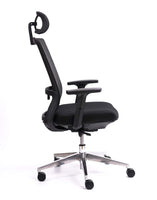 YULUKIA 200070 Office chair with height-adjustable seat height, armrest and headrest