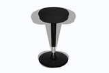 YULUKA 200010 office stool, height adjustable with swing effect, BLACK